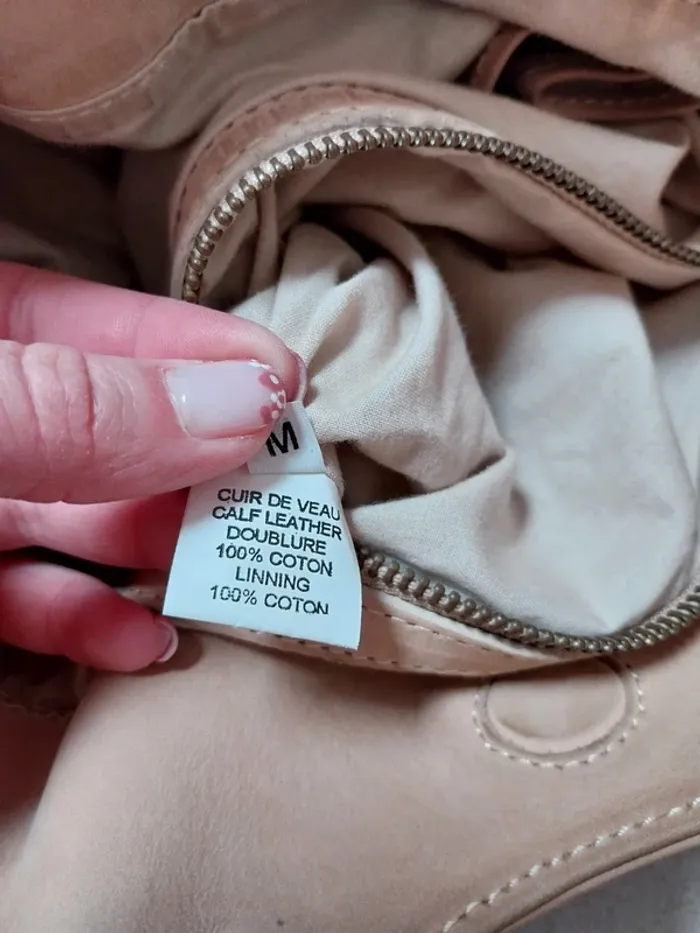 Sac beige "Moon" Gérald Darel - photo numéro 10