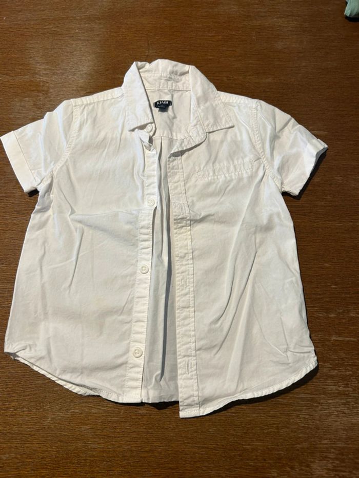 Chemise manche courte blanche