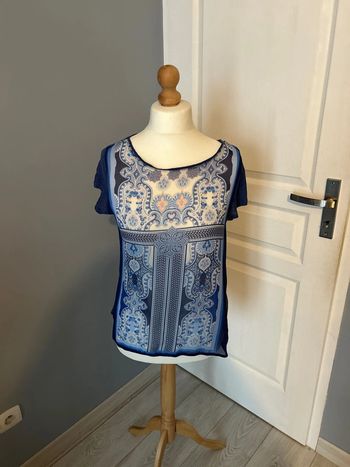 T-shirt promod effet voile devant