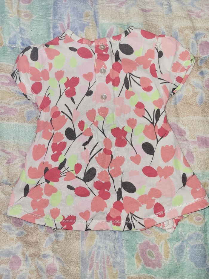 Tee-shirt fille 6 mois - photo numéro 4