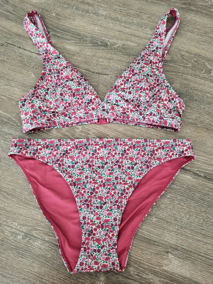 Ensemble bikinie fleurie etam