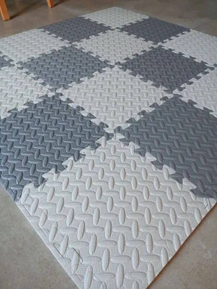 16 dalles en mousse pour bébé 120cmx120cm