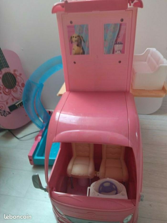 Camping car barbie