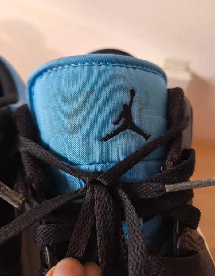 Baskets Nike Air low 1 noires et bleues 40 - photo numéro 7