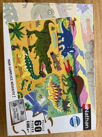 Puzzle dinosaures Nathan 