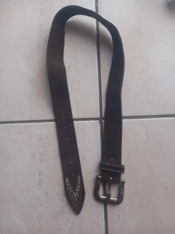 Belle ceinture marron