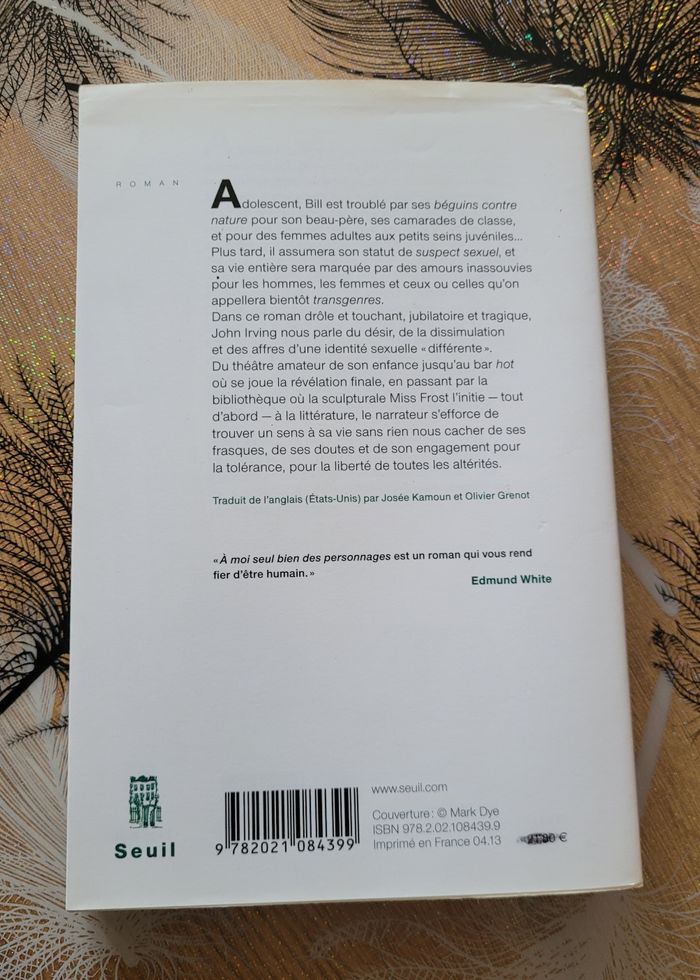 A moi seul bien des personnages John Irving - photo numéro 5