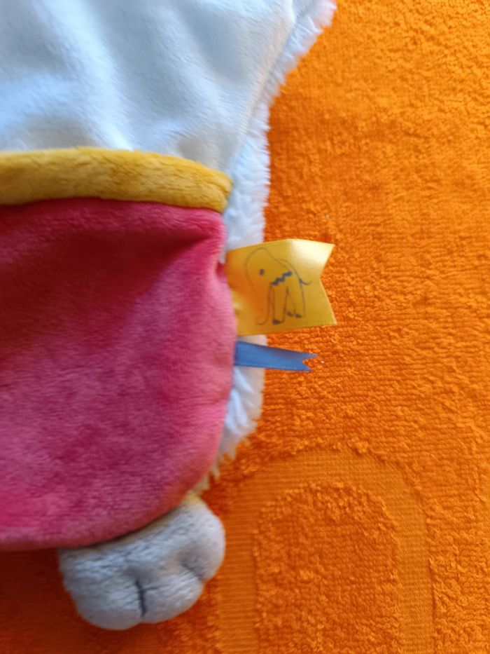 Doudou marionnette éléphant Baby nat - photo numéro 3