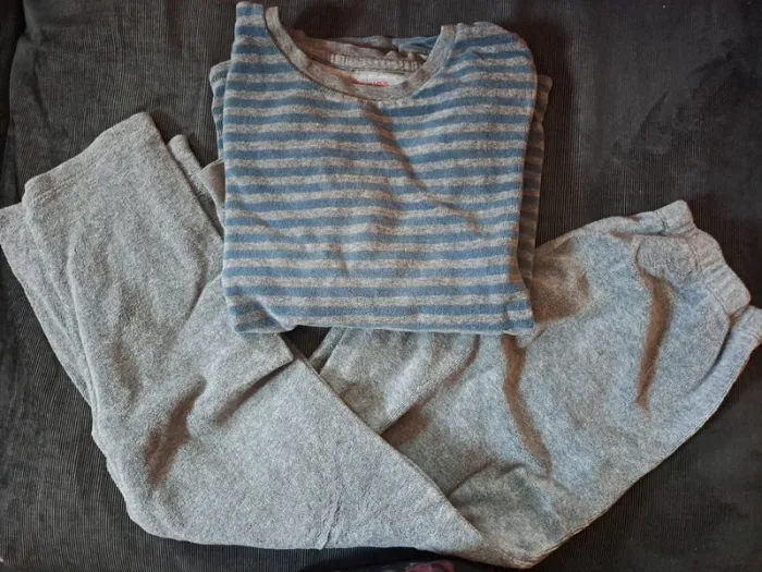 Pyjama 2 pièces velours