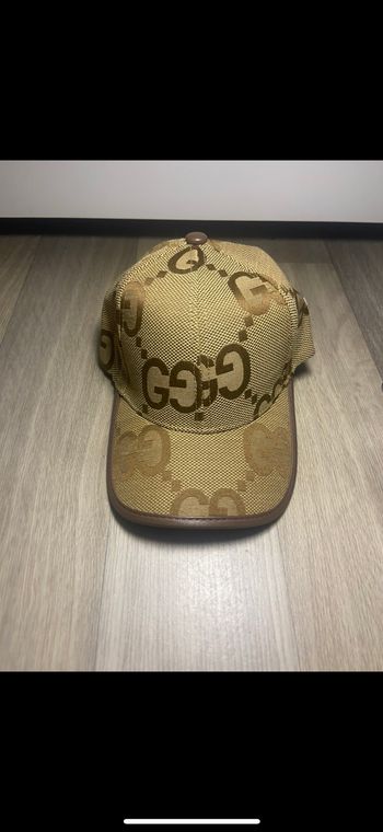 Casquette Gucci marron