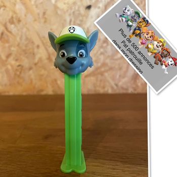 Idée Cadeau 🎁 Distributeur à bonbons PEZ de Rocky de la Pat Patrouille Paw Patrol