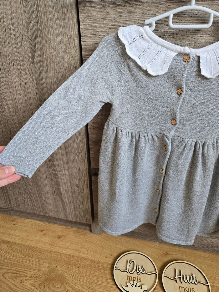 Vêtement Bébé Fille - Robe grise - Sergent Major - 18 mois 80 cm - photo numéro 8