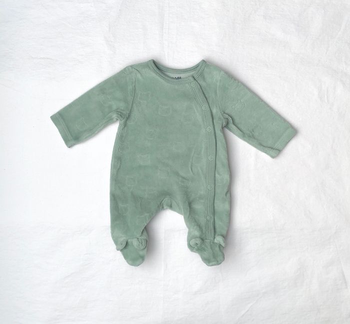 Pyjama velours Kiabi Naissance - photo numéro 2