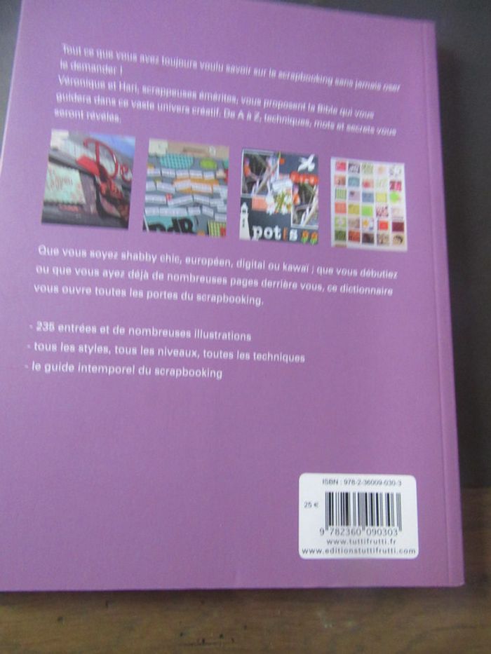 Dictionnaire du scrapbooking Tutti Frutti - photo numéro 2