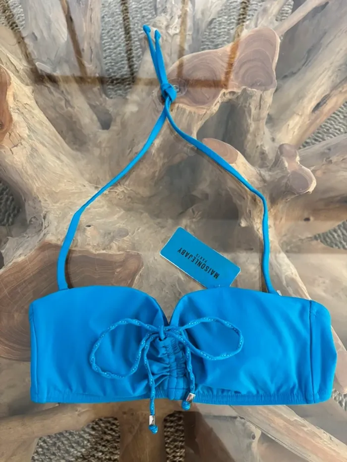 Haut de maillot de bain Maison Lejaby bleu 85C
