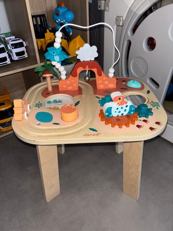 Table activité dino 