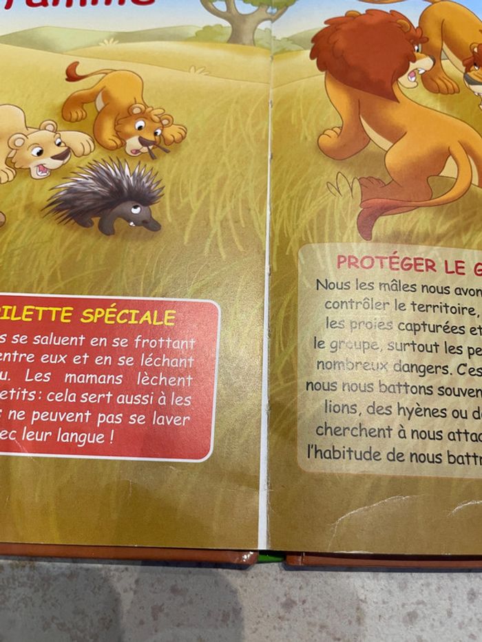 2 livres l'âne et le lion - photo numéro 6
