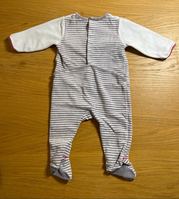 Obaïbi Pyjama Grenouillère Pingouin Taille 9 mois - photo numéro 6