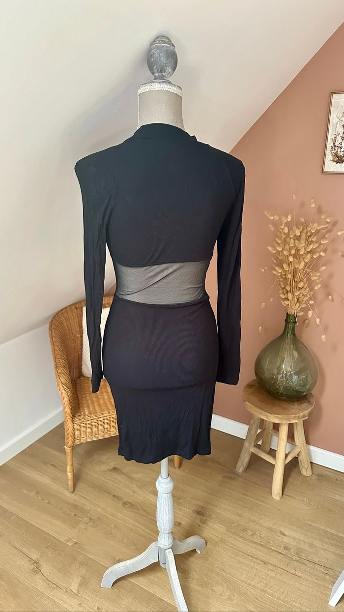 💜 Robe longue noir et transparentes Shein taille 36 💜 - photo numéro 5