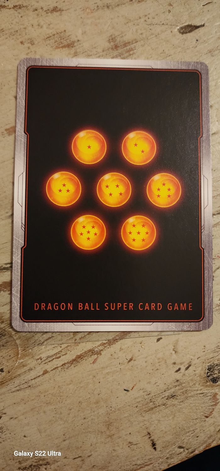 Carte dragon ball super card game - photo numéro 3