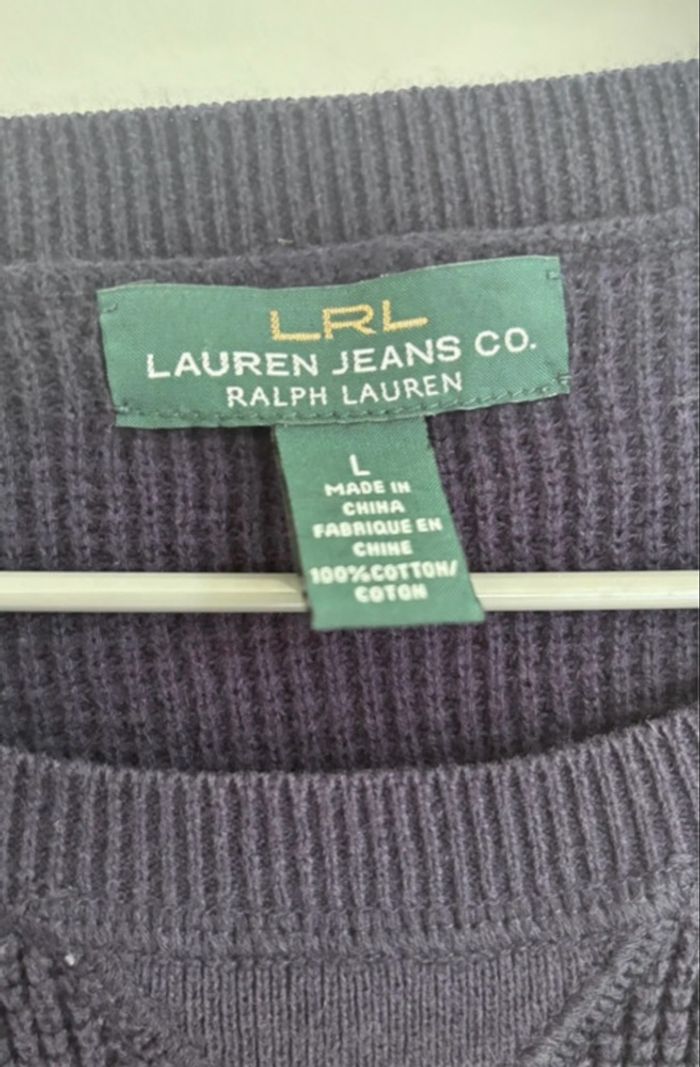 🎨 Pull L. Ralph Lauren femme Taille L - 100% coton - photo numéro 6