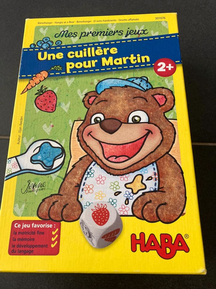 Jeu Haba une cuillère pour Martin