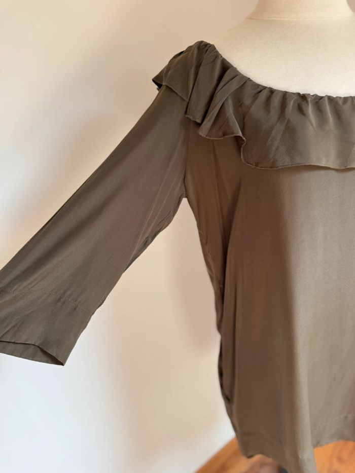 Superbe robe neuve chic en soie Et vous collab la redoute 🌸 42 XL - photo numéro 3