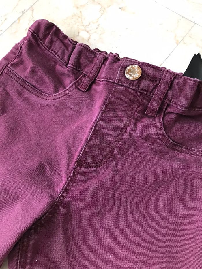 Jeeging prune Fille 9 Ans - photo numéro 2