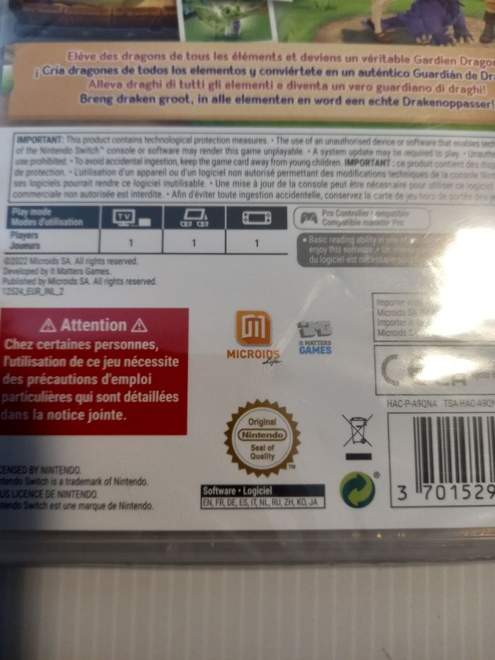 Switch my baby dragon - photo numéro 2