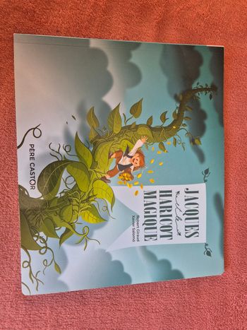 Livre enfant titre Jacques et le haricot magique