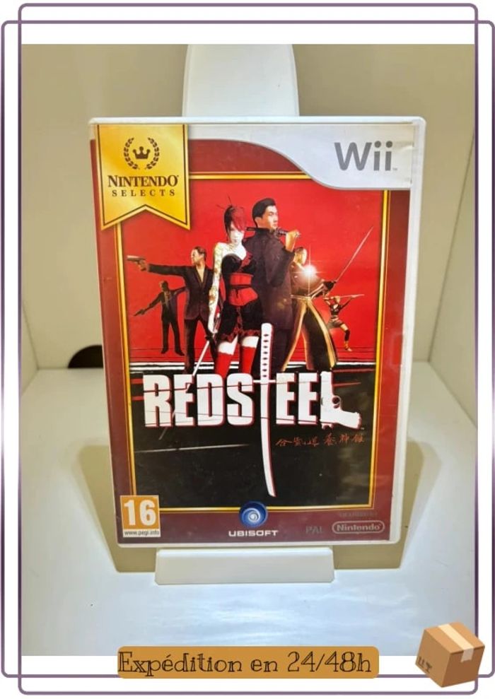 Redsteel wii complet fr - photo numéro 1