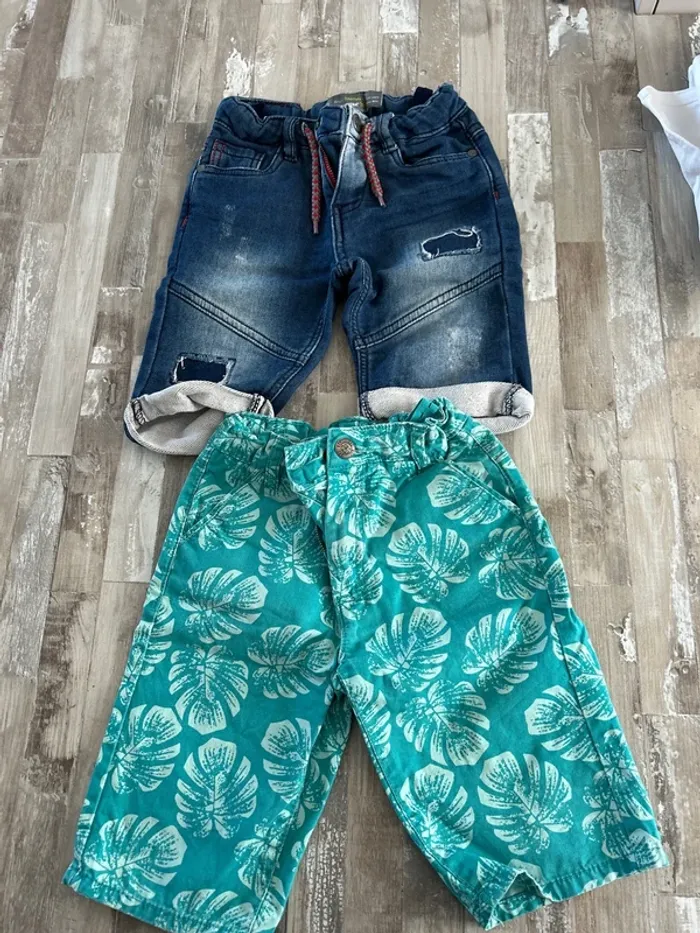 Lot 2 shorts Orchestra 5 ans