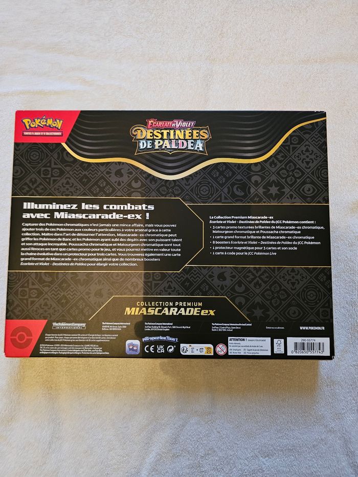 Lot coffrets ex destinée de paldea - photo numéro 3