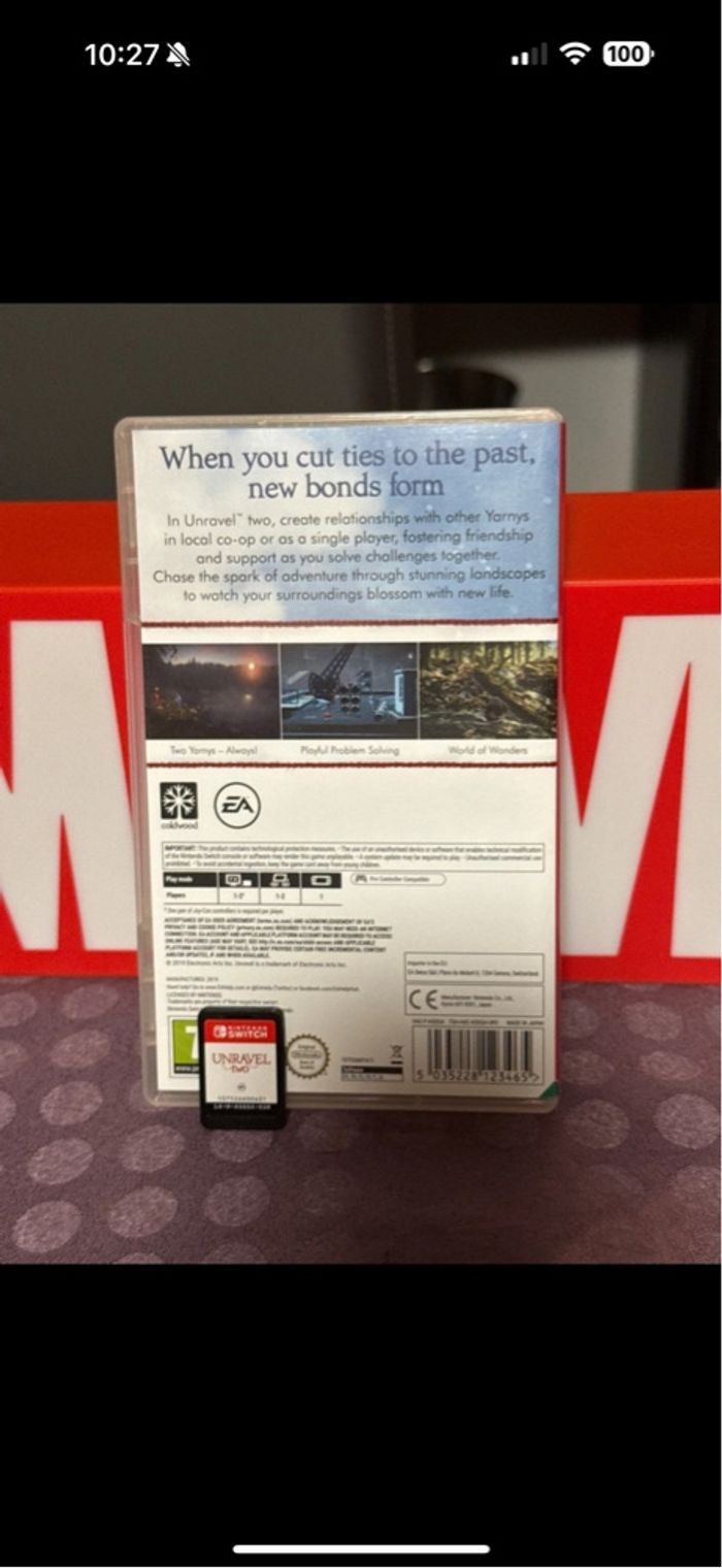 Jeu Nintendo Switch unravel two - photo numéro 4