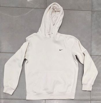 Sweat à capuche Nike blanc - Taille M - Très bon état général