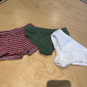 Caleçon et slips 2ans