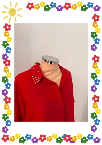 Camicia rossa taglia M