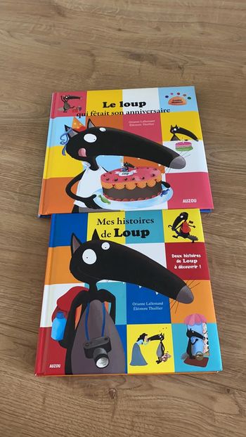 Lot de deux livres p’tit loup