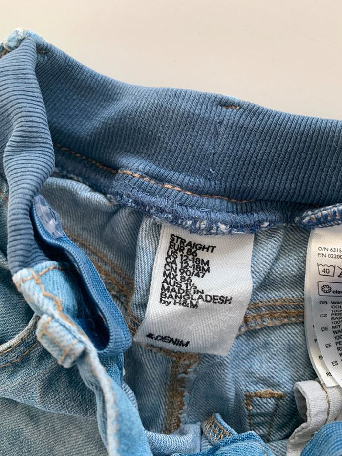 Jeans bebe garçon H&M 12-18 mois - photo numéro 4