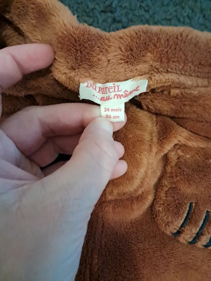 Pantalon ours tout doux tout chaud - photo numéro 2