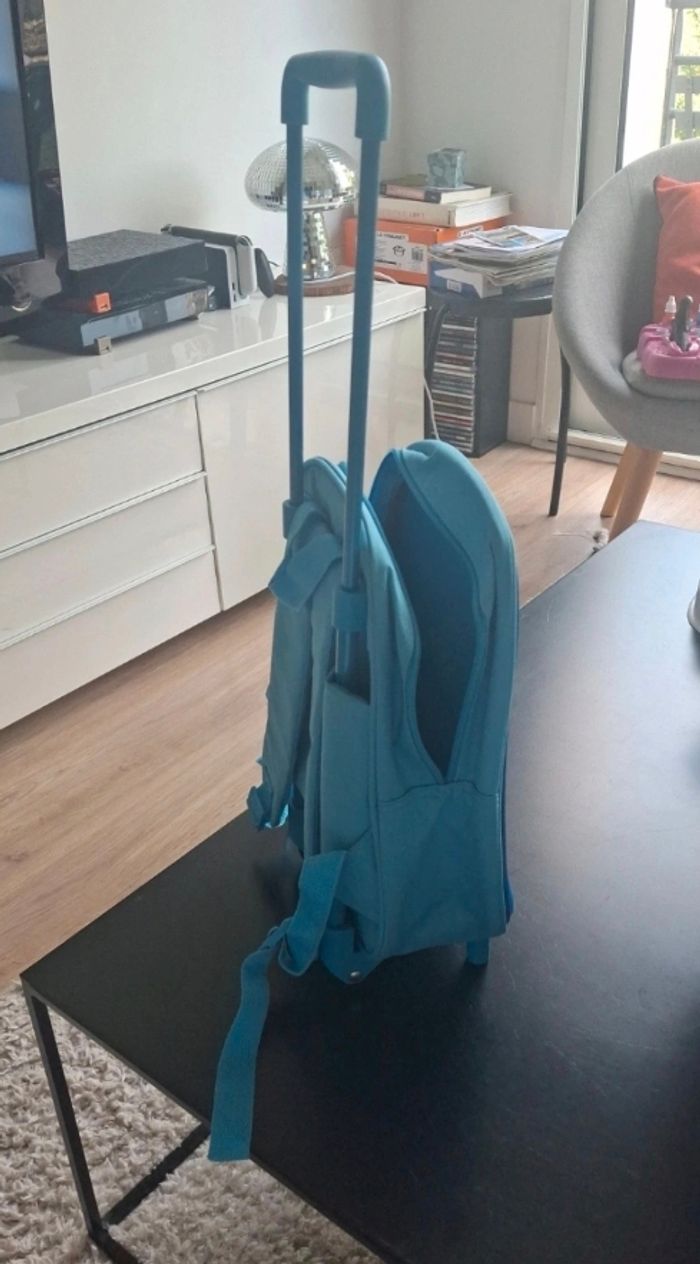 Sac à dos à roulettes Reine des Neiges - photo numéro 6