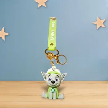 Magnifique porte clé Rocky Pat patrouille