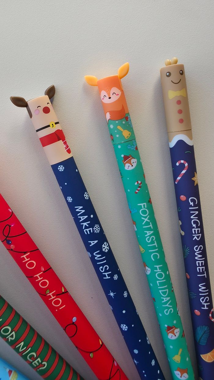 Lot  de  7  Stylos  Noël  🎅 de  la  collection  Edition limitée Noël - photo numéro 4