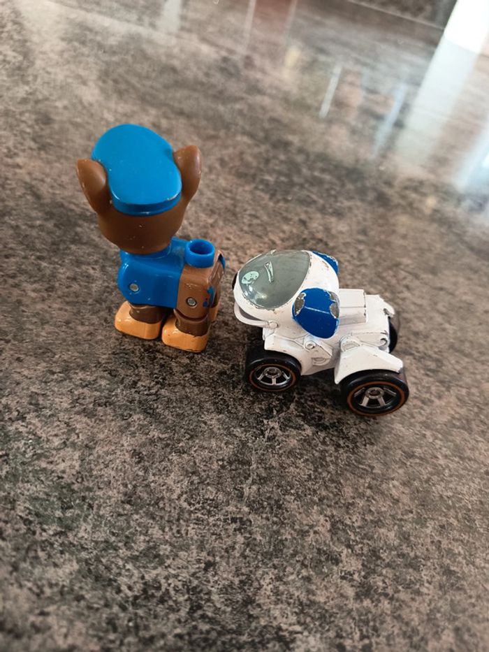 Figurine chase et robot paw patrol - photo numéro 4