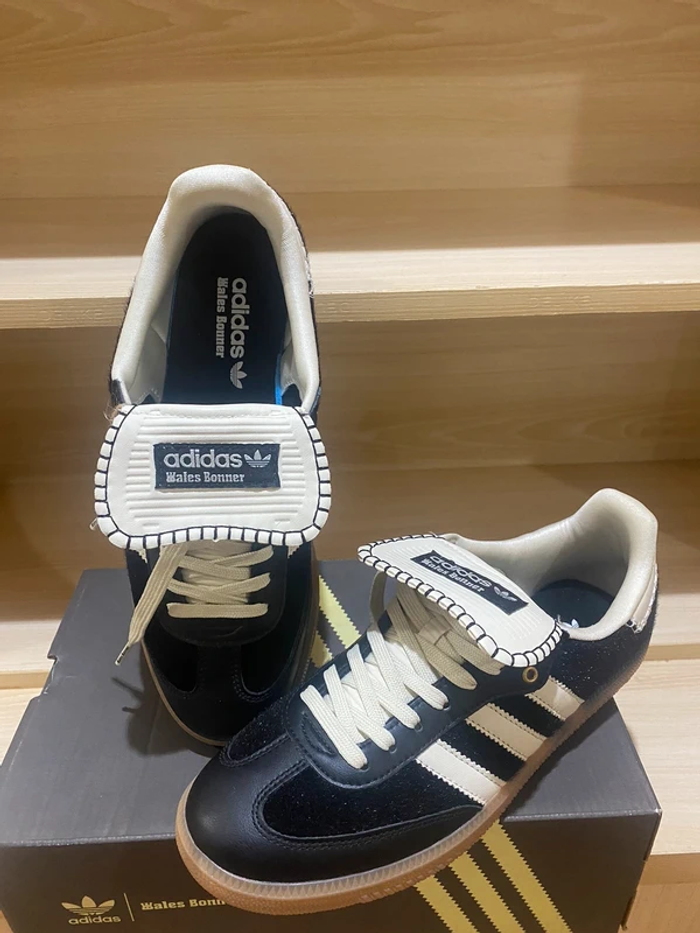 Adidas Samba x Wales Bonner Pony Tonal Noir 36 - photo numéro 5