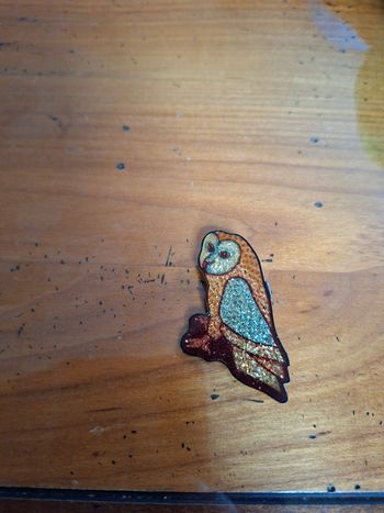 Broche hibou