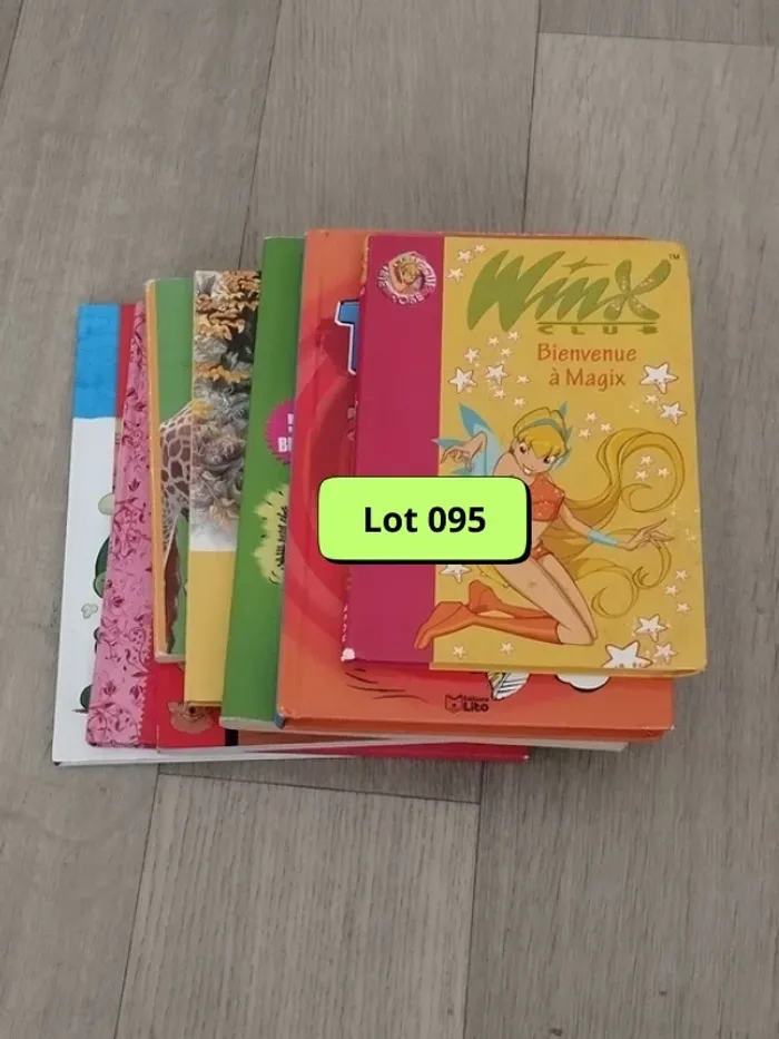 Lot de 8 superbes livres illustrés pour enfants en excellents états L095
