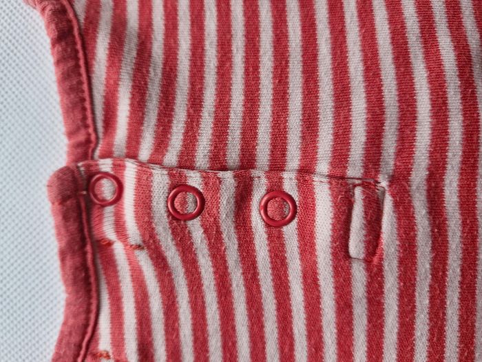 Pull fille 9 mois Tissaia Blanc Rose - photo numéro 4