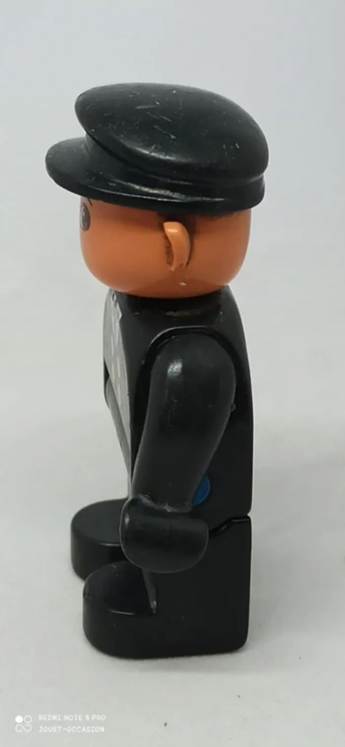 Homme en costume noir lego duplo - photo numéro 2