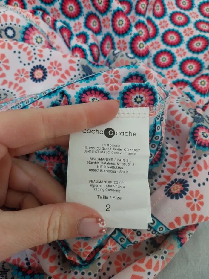 Blouse à motifs Cache Cache 38 - photo numéro 4